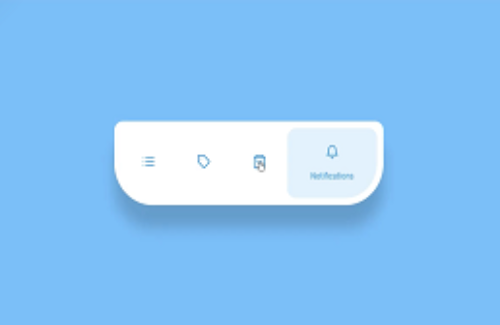 BEST ANIMATED NAVIGATION BAR OR TAB BAR USING JQUERY WITH CSS