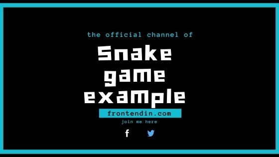 snake game code