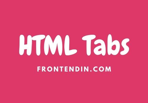 html tabs