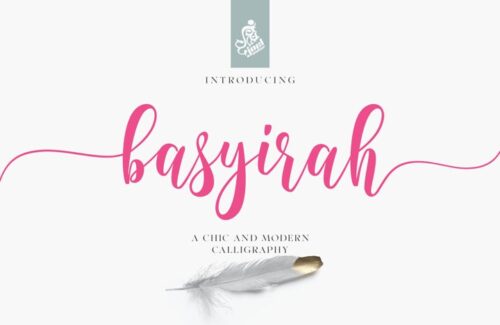 Basyirah Script- Calligraphy Font