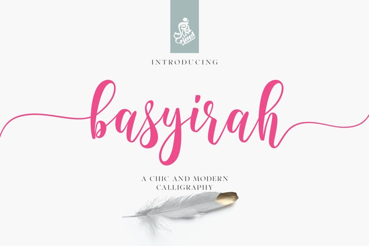 Basyirah Script- Calligraphy Font