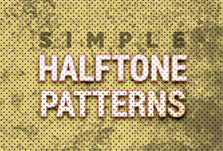 16 Free Halftone Seamless Patterns