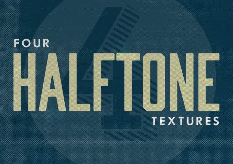 10 Free Halftone Textures