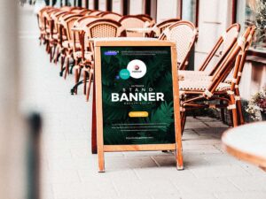 Read more about the article Free Outdoor Stand Banner Mockup Design