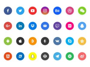 Read more about the article 28 Social Share Element Icons