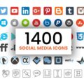 1400 Social Media Icons for FREE