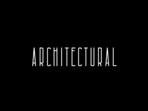 Read more about the article Architectural: Free condensed font