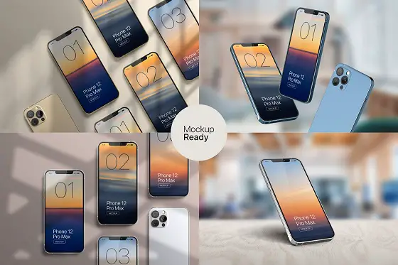 iPhone 12 Pro Max Mockup