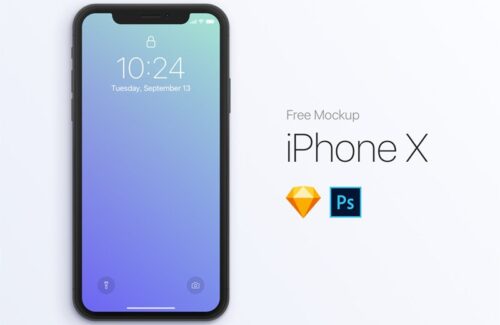 [FREE] iPhone X Mockup