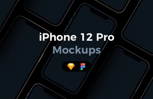 iPhone 12 Pro – Mockups for Sketch & Figma