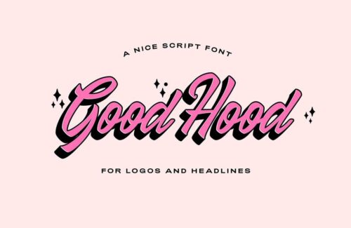 Good Hood Script Font
