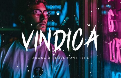 VINDICA REBEL BRUSH FONT