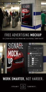 Read more about the article FREE Smart Advertising Signage | PSD TEMPLATE MOCKUP