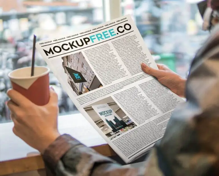 Read more about the article Newspaper Free PSD Mockup