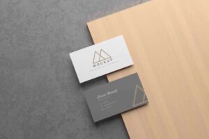 Read more about the article Free Elegant Business Card Mockup