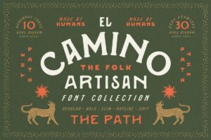 Read more about the article El Camino Font Collection + Extras (Premium)