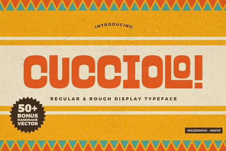Read more about the article Cucciolo Typeface + Extras (Premium)