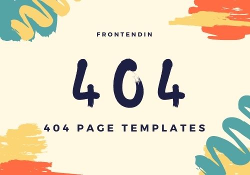 The Best Amazing 30+ 404 Page Templates Example -Frontendin