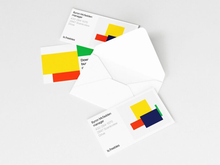 Read more about the article Opened Envelope and Business Cards Mockup