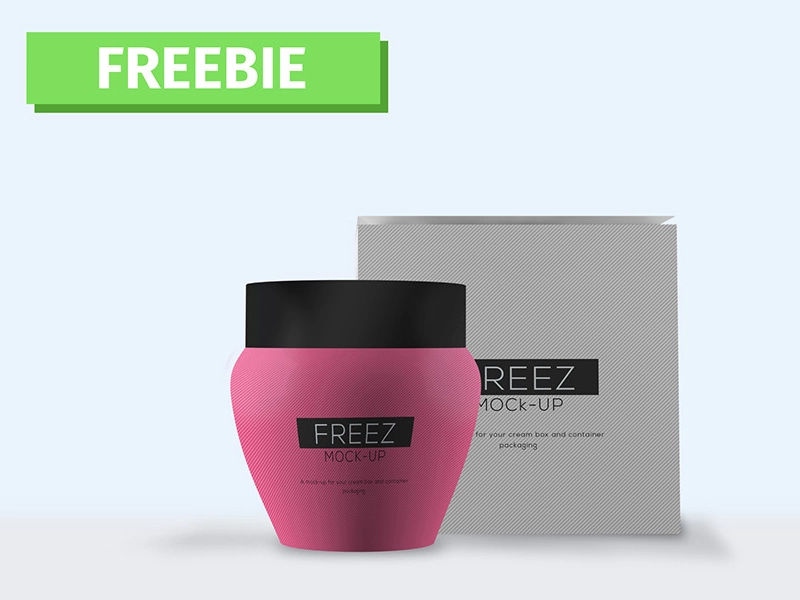 Cosmetics Containers Mockup