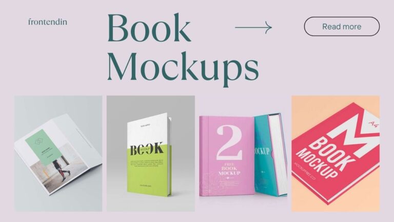 Book Mockups: 300+ Templates & Ideas