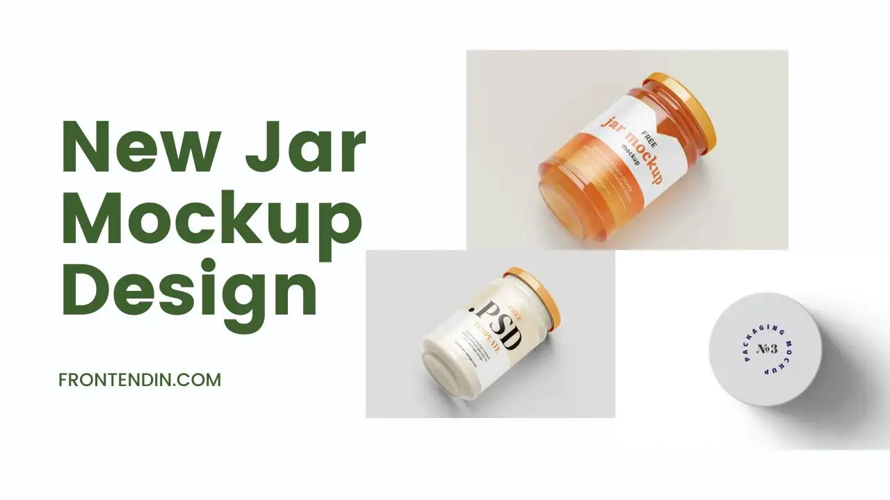 New Jar Mockup Design