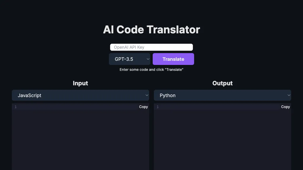 AI Code Transla