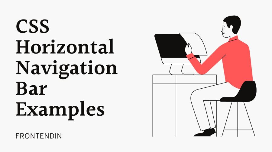 50+ CSS Horizontal Navigation Bar Examples