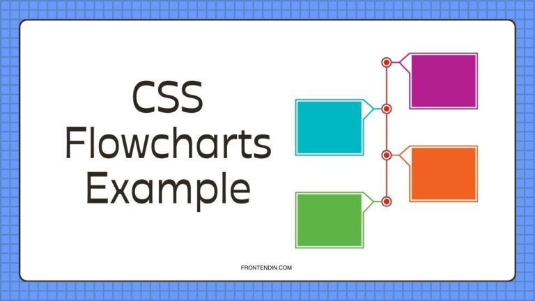 CSS Flowcharts Example