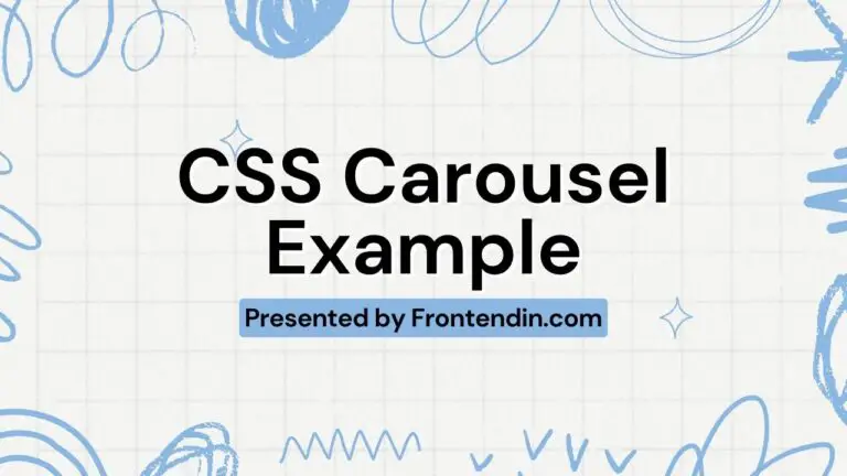 CSS Carousel