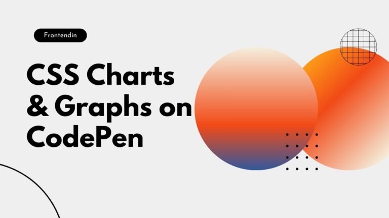 CSS Charts & Graphs on CodePen