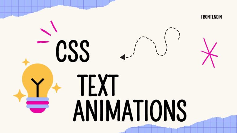 CSS Text Animations